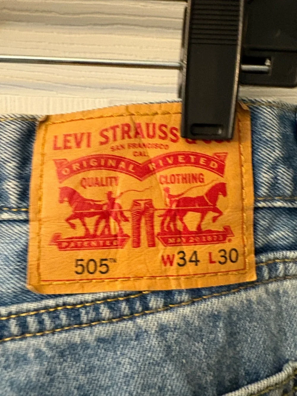 Levi's Light Blue Straight Men’s Jeans